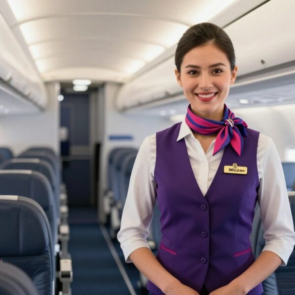 Ile zarabia stewardessa Wizz Air – wynagrodzenie, premie i realne widełki